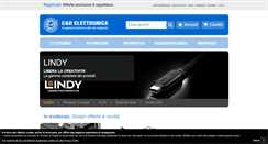 Desktop Screenshot of cedelettronica.com